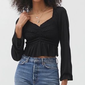 Urban Outfitters Black Blouse